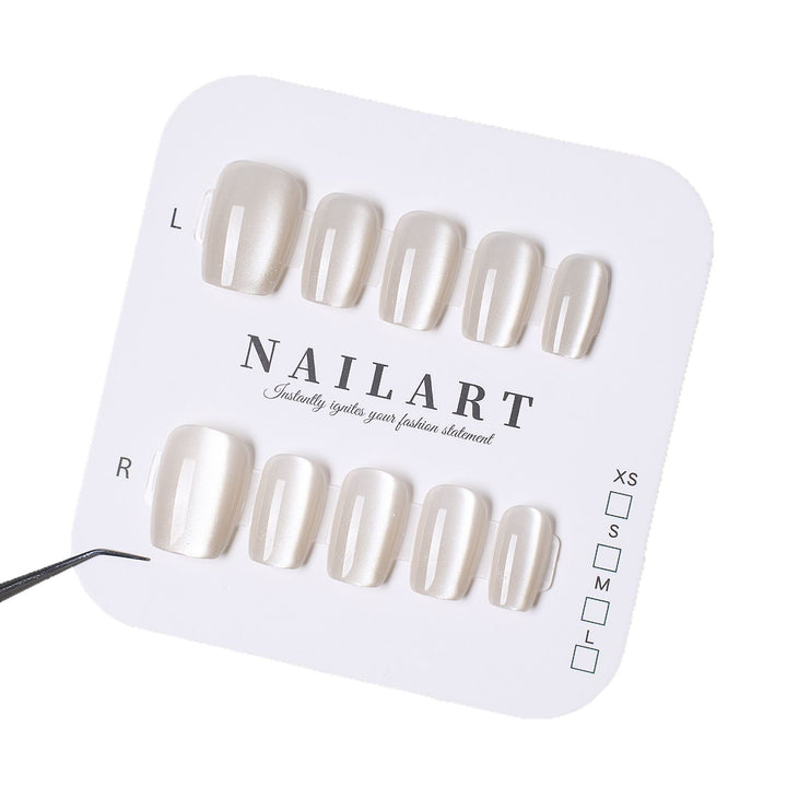 High-gloss artificial nails Bowlift