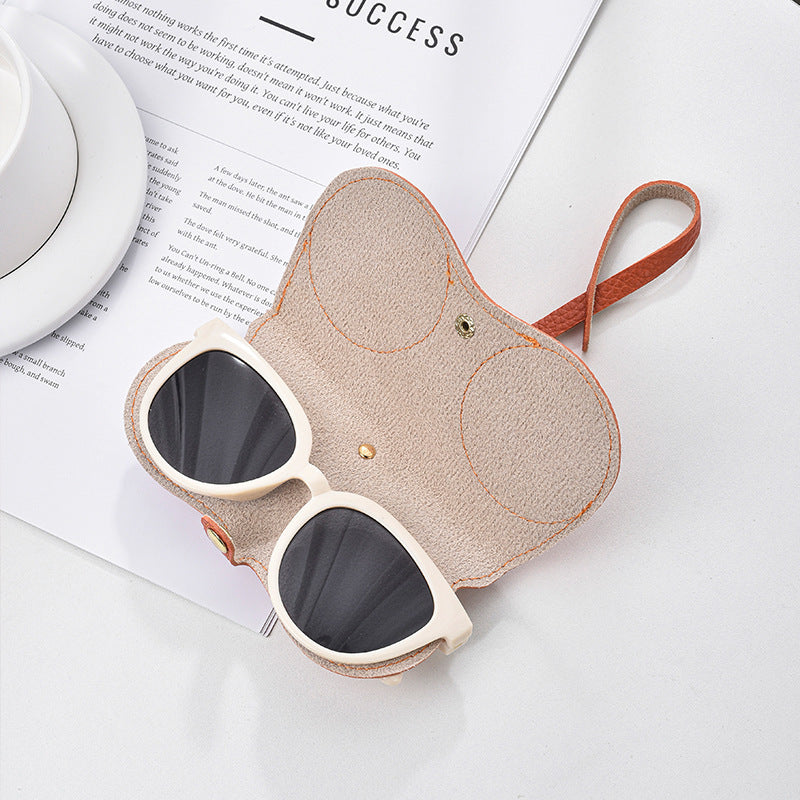 Premium Leather Eyewear Case Bowlift