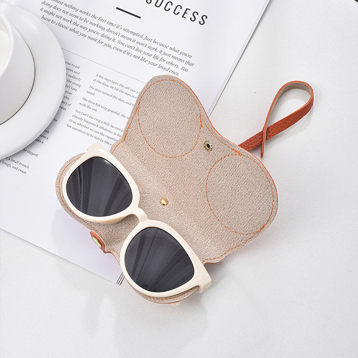 Premium Leather Eyewear Case Bowlift