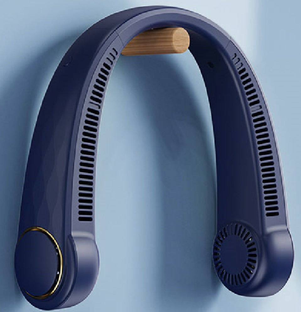 Men's Portable Neck Fan with Innovative Cooling Technology Bowlift