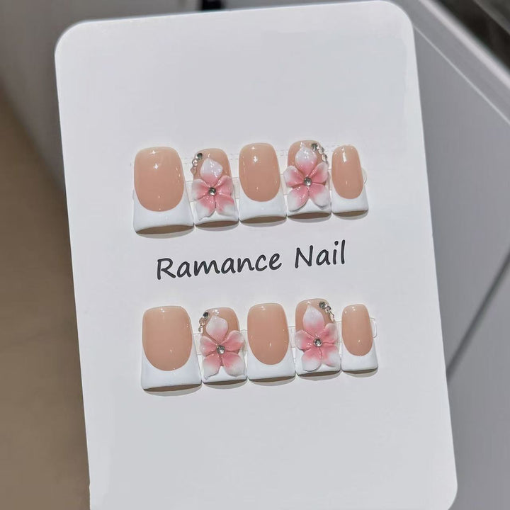 Floral Design Nail Art Set Bowlift
