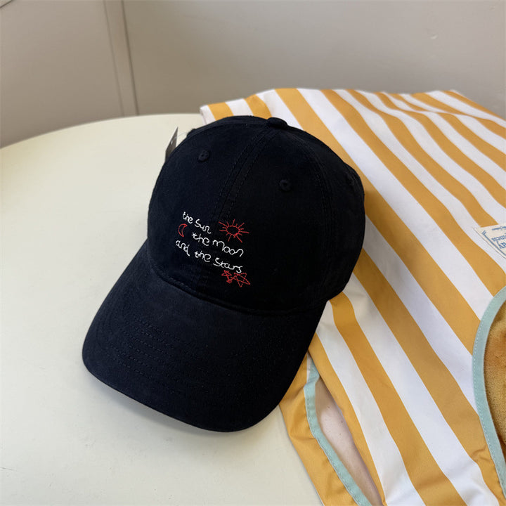 Women's Casual Embroidered Dad Cap Bowlift