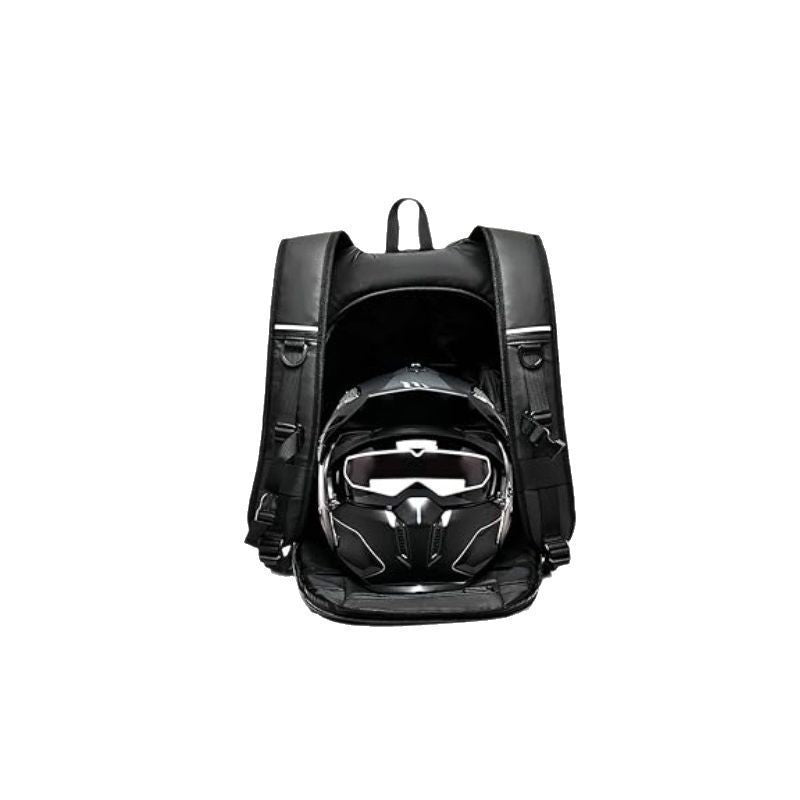 Sporty backpack with reflective design elements Bowlift