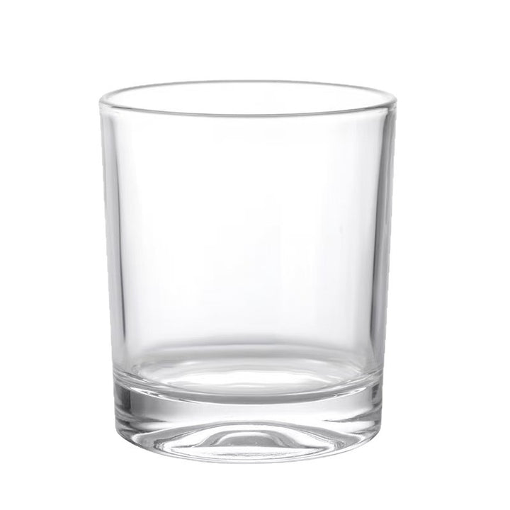 Heavy-Bottom Clear Whiskey Tumbler Glass Bowlift