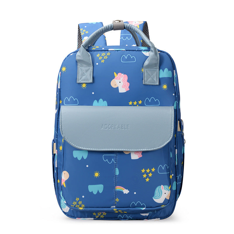 Cat Print Backpack Bowlift