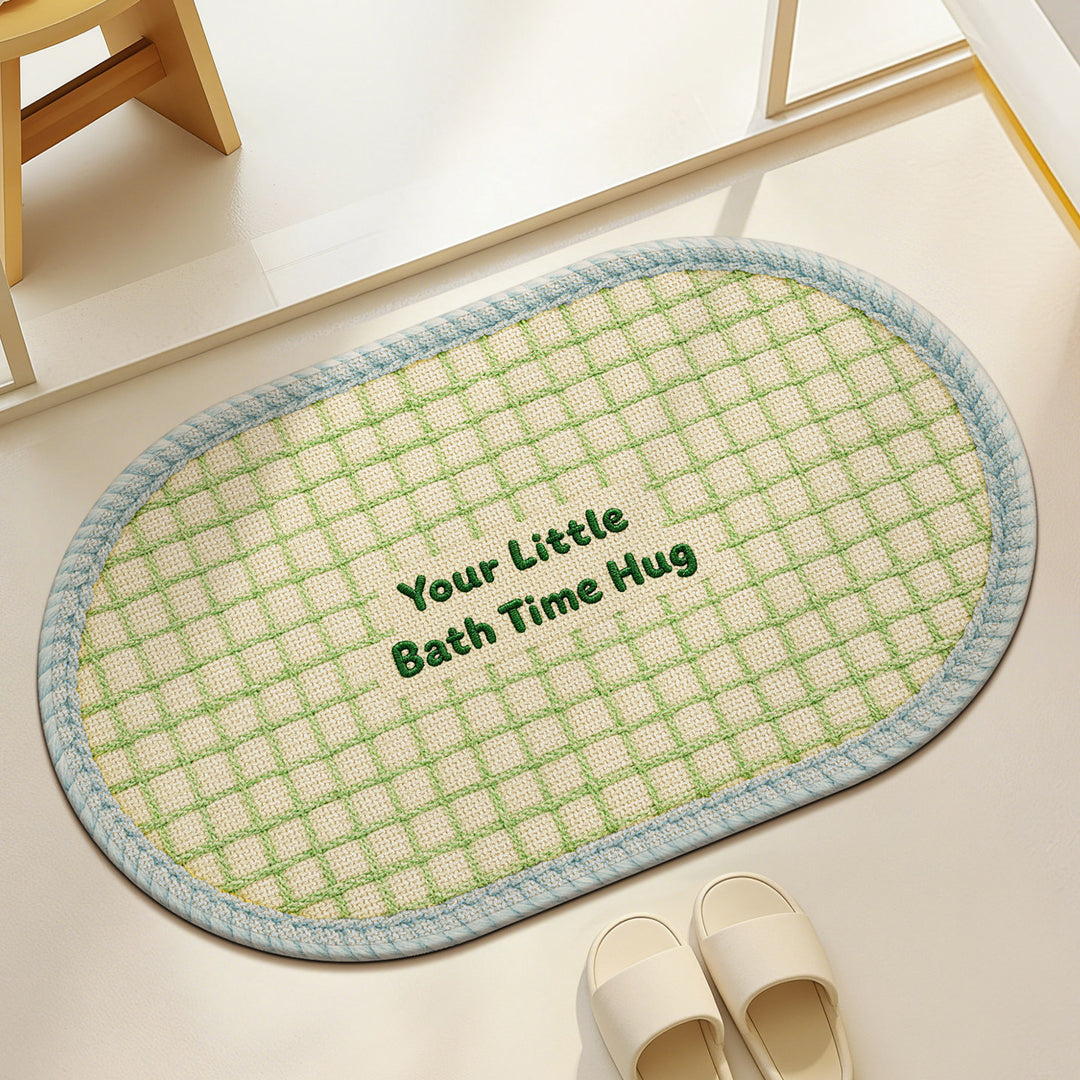 Cozy Decorative Bath Mat Bowlift