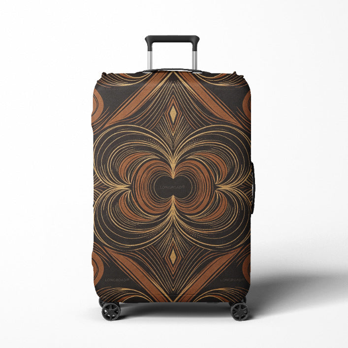Women's suitcase cover in elegant vintage design Bowlift