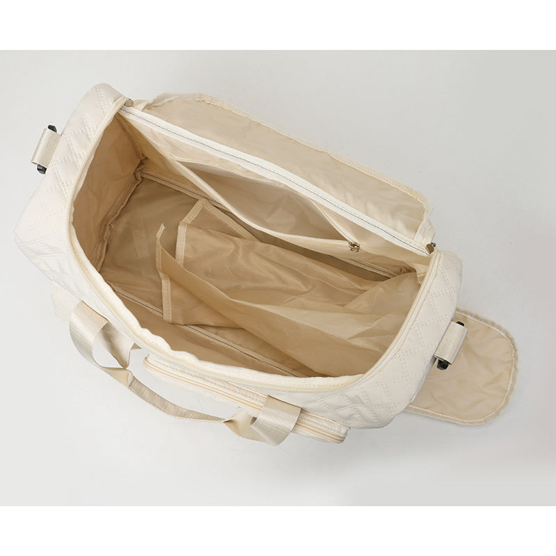 Premium Quilted Gym Duffel Bag