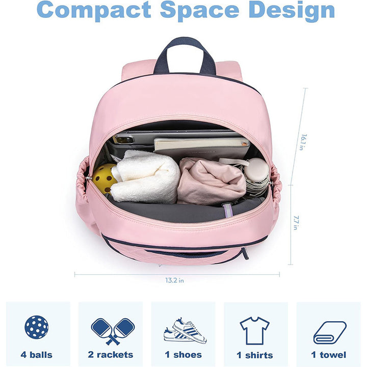 Sporty backpack with shoe and ball compartment Bowlift