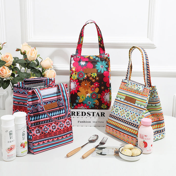 Insulated Rabbit Design Lunch Tote