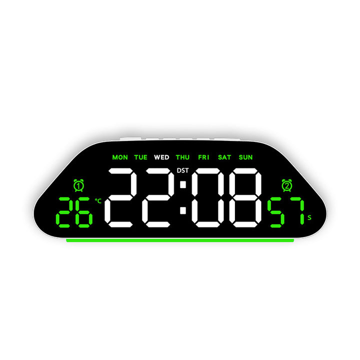 Digital Multifunctional Alarm Clock with Temperature and Date Display Bowlift