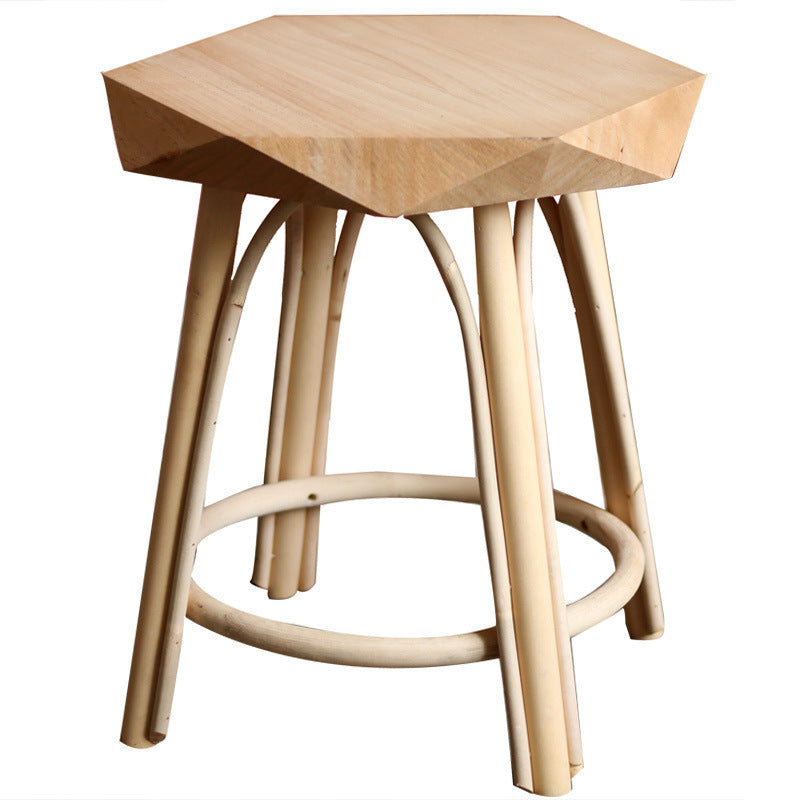Modern stool made of high-quality Bowlift wood