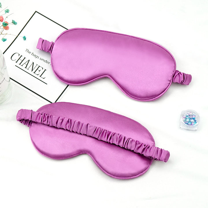 Unisex nan luxurious satin sleep mask with adjustable elastic band and soft padding Bowlift