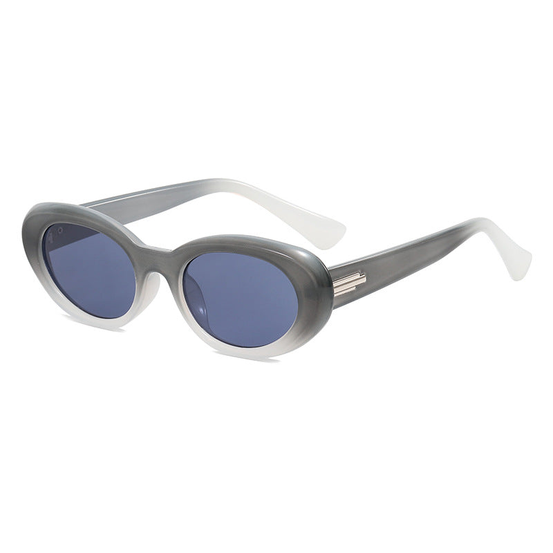 Women's elegant oval-shaped sunglasses with high-quality lenses Bowlift