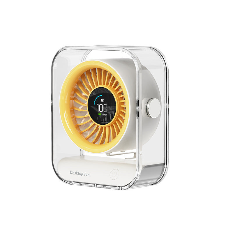 Unisex Compact Desk Cooling Fan Bowlift