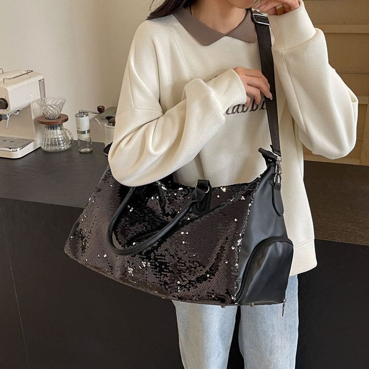 Sequin Weekend Tote Bag Bowlift