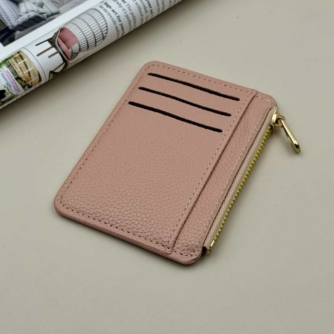 RFID-Blocking Leather Card Holder