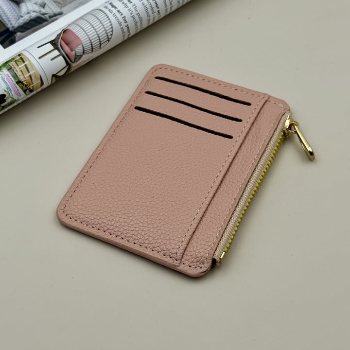 RFID-Blocking Leather Card Holder