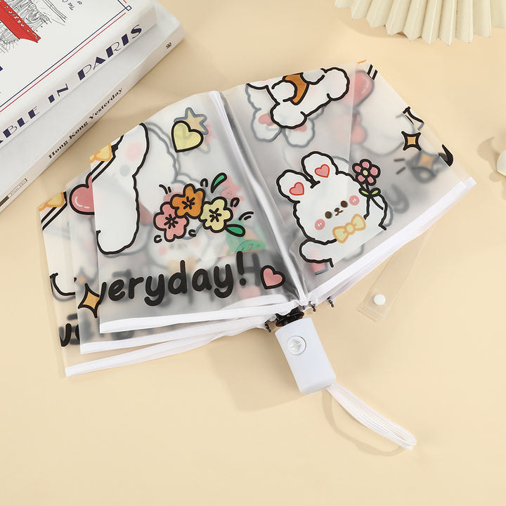 Women folding umbrella with cute animal design Bowlift