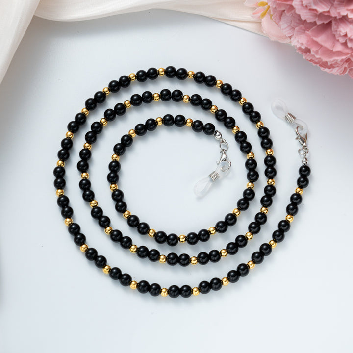 Stylish Beaded Eyewear Chain Bowlift