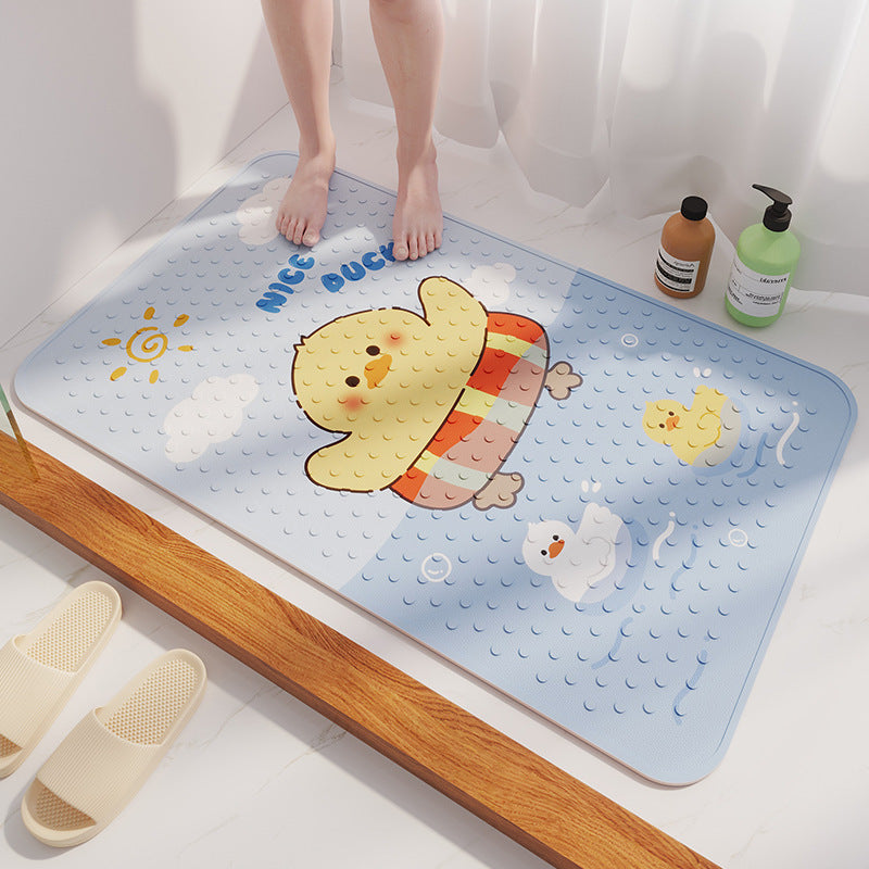 Cute Cartoon Bath Mat Bowlift