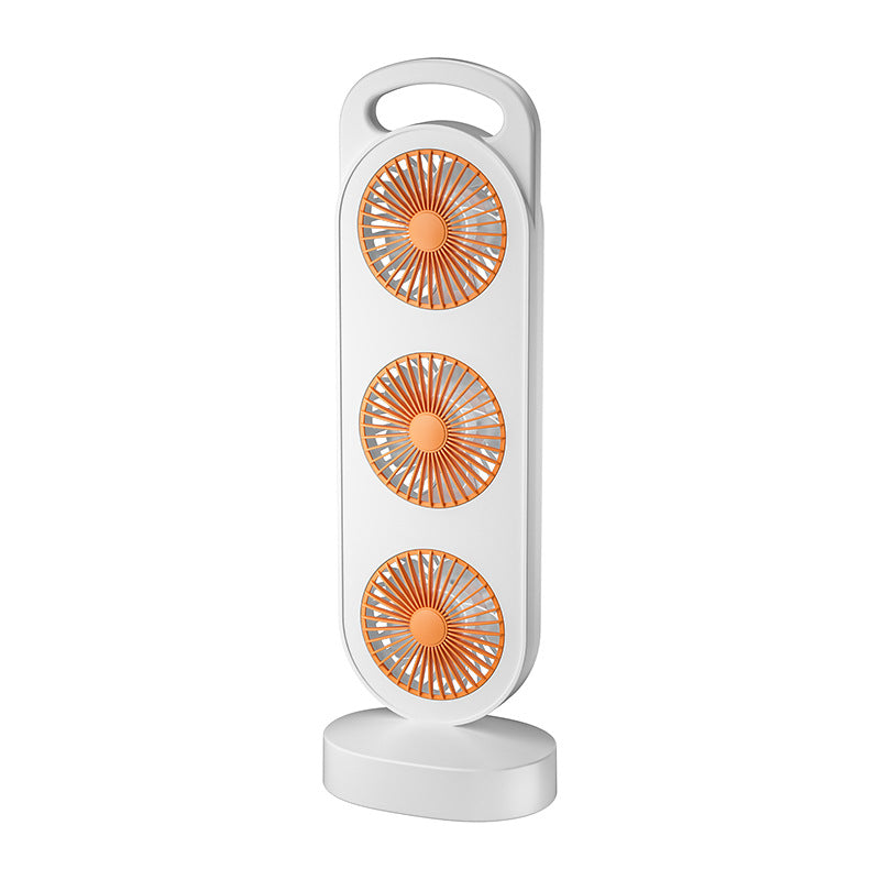Unisex Multi-Head Portable Desk Fan Bowlift