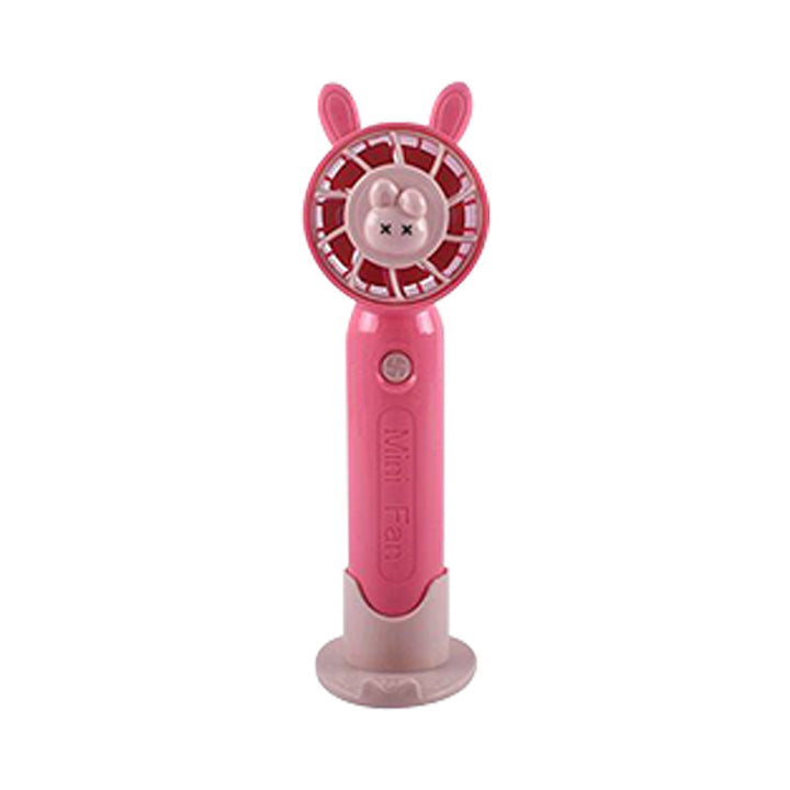 Unisex nan portable rechargeable handheld desk fan with silicone suction base and quiet brushless motor Bowlift