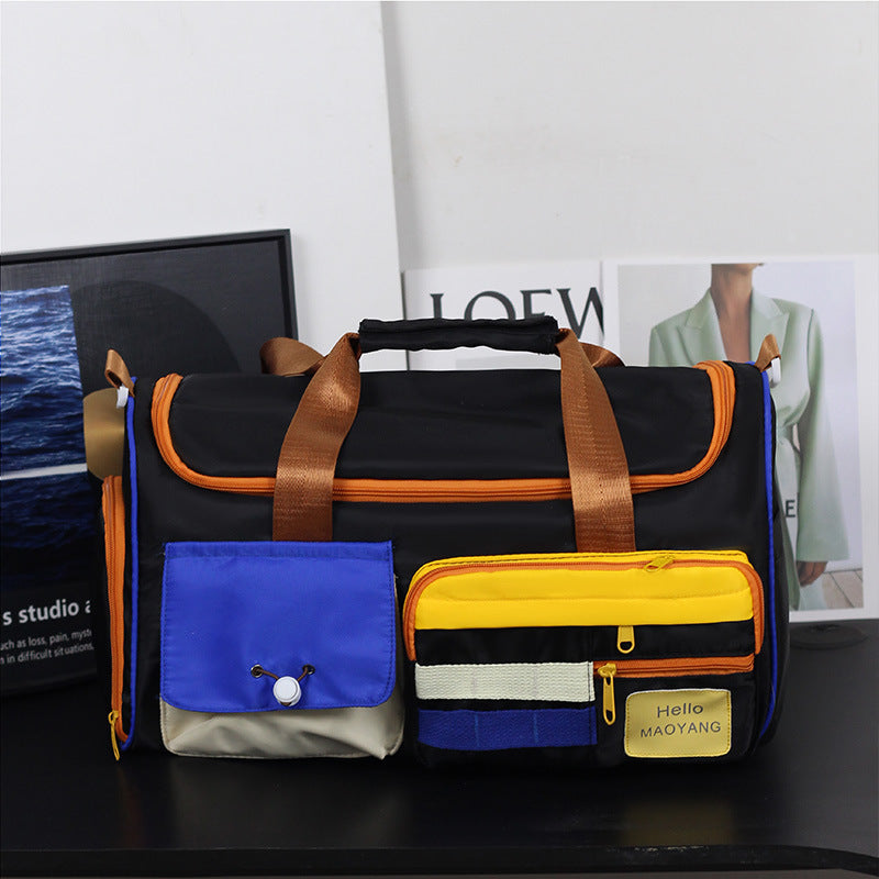 Functional Multi-Pocket Sports Duffel Bag