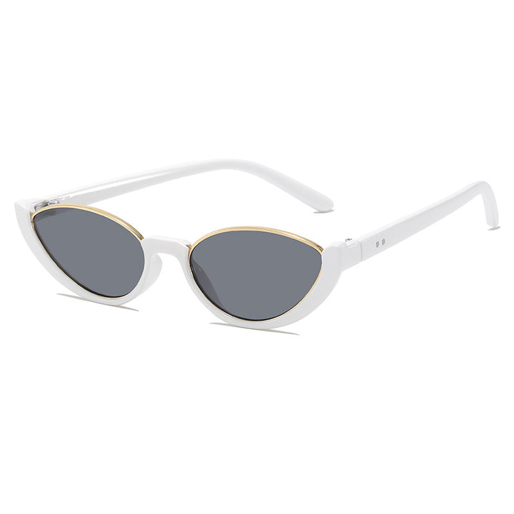 Retro-Inspired Clear Frame Cat Eye Sunglasses Bowlift
