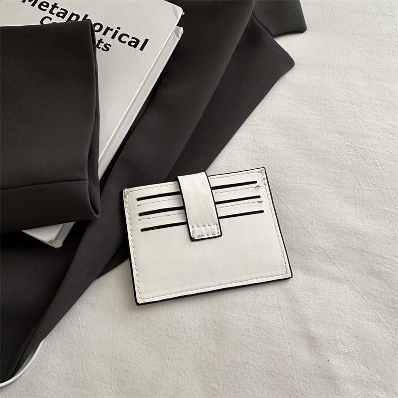 Minimalist Leather Card Holder Bowlift