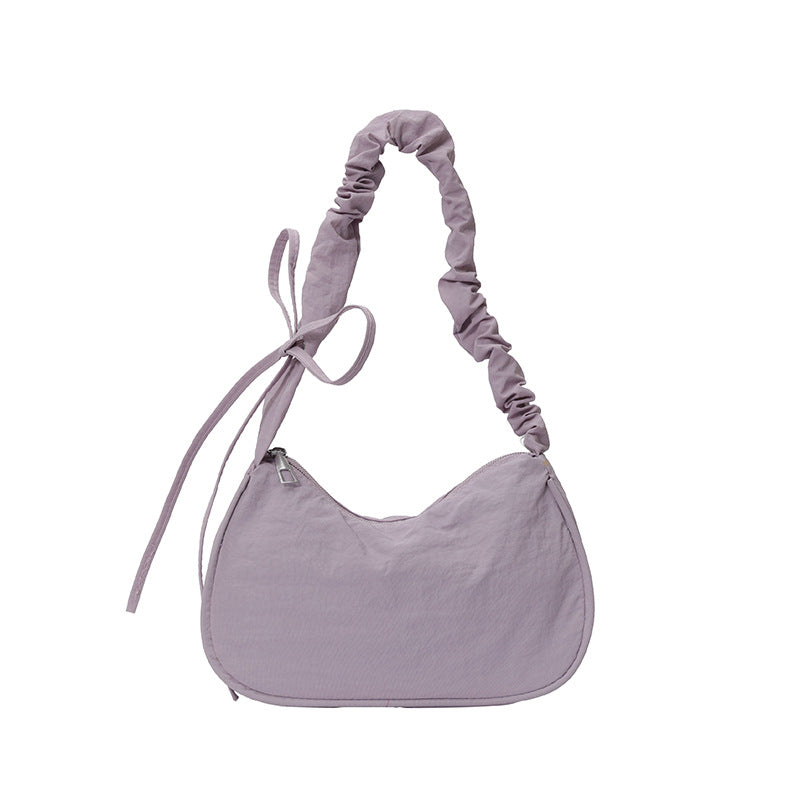 WoTextured Fabric Sling Bag Bowlift