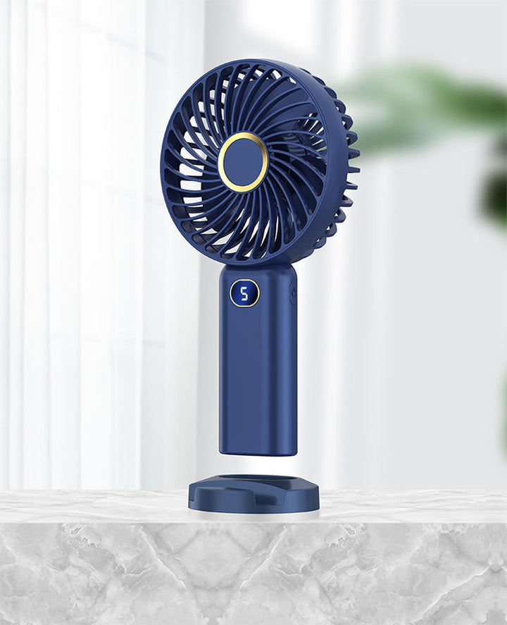 Ladies Portable Hand Fan Bowlift