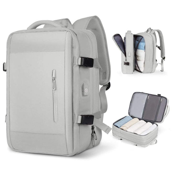 Multifunctional Laptop Backpack with USB Charging Port and Water-Repellent Material Bowlift