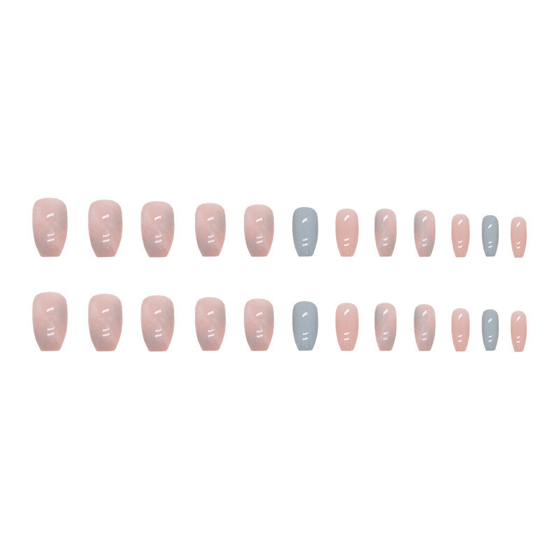 Ombre Glossy Press-On Nail Tips Bowlift