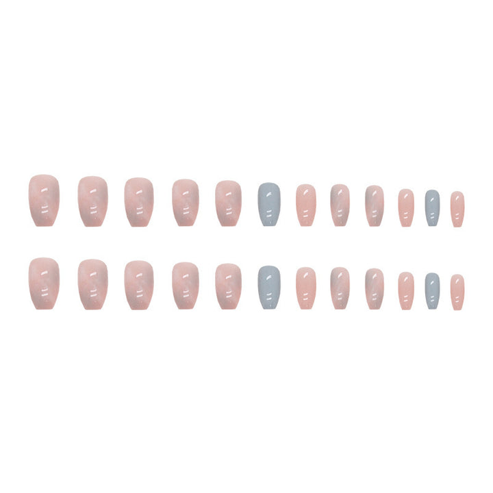 Ombre Glossy Press-On Nail Tips Bowlift