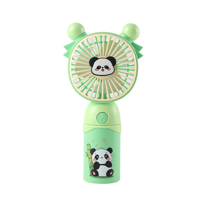 Ladies portable mini fan with cute panda design Bowlift