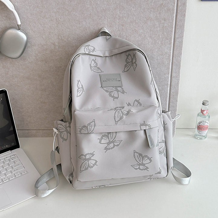 Artistic Butterfly Print Backpack