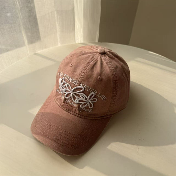 Women's Embroidered Floral Baseball Cap Bowlift 1783922211
