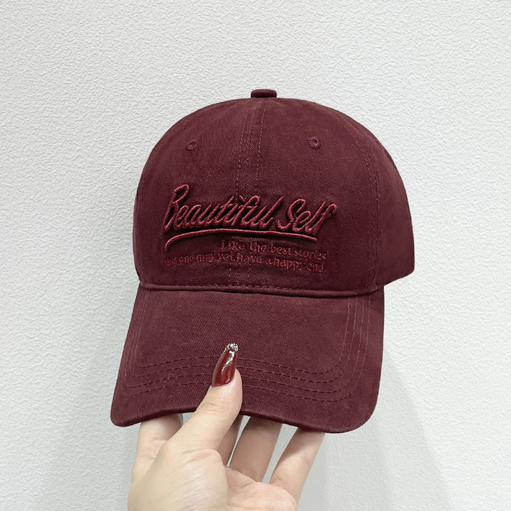 Women's Trendy Embroidered Cap Bowlift