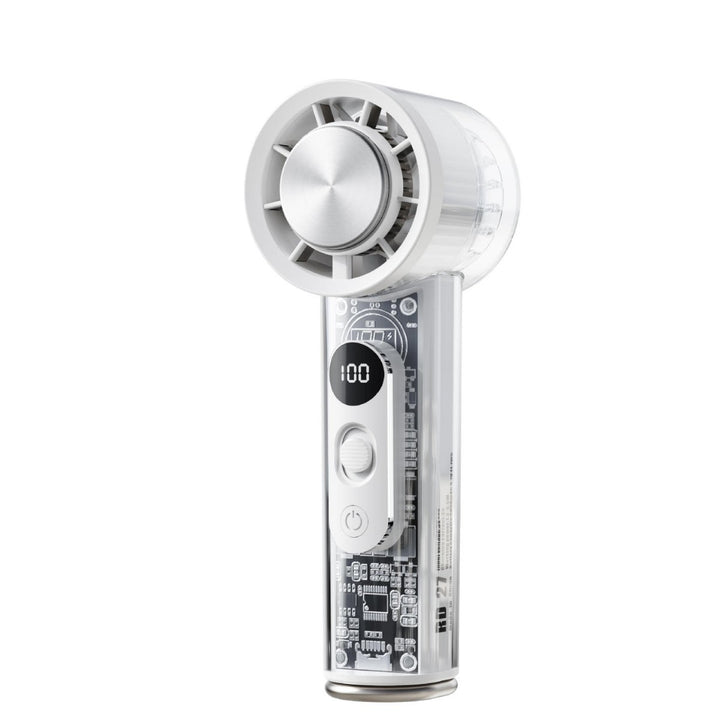 Women Portable Mini Fan with Multifunctional Touchscreen Bowlift