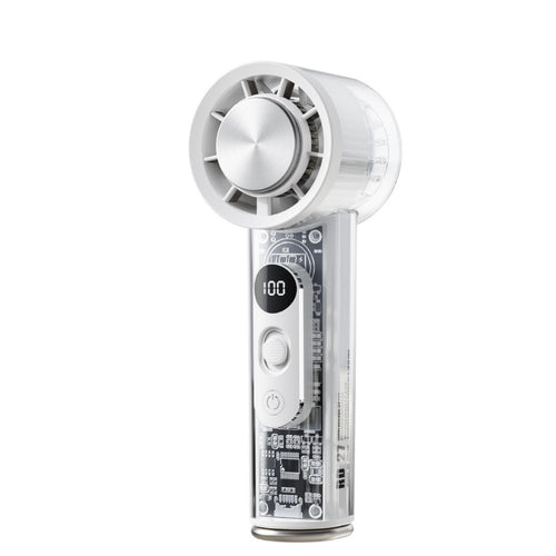 Women Portable Mini Fan with Multifunctional Touchscreen Bowlift