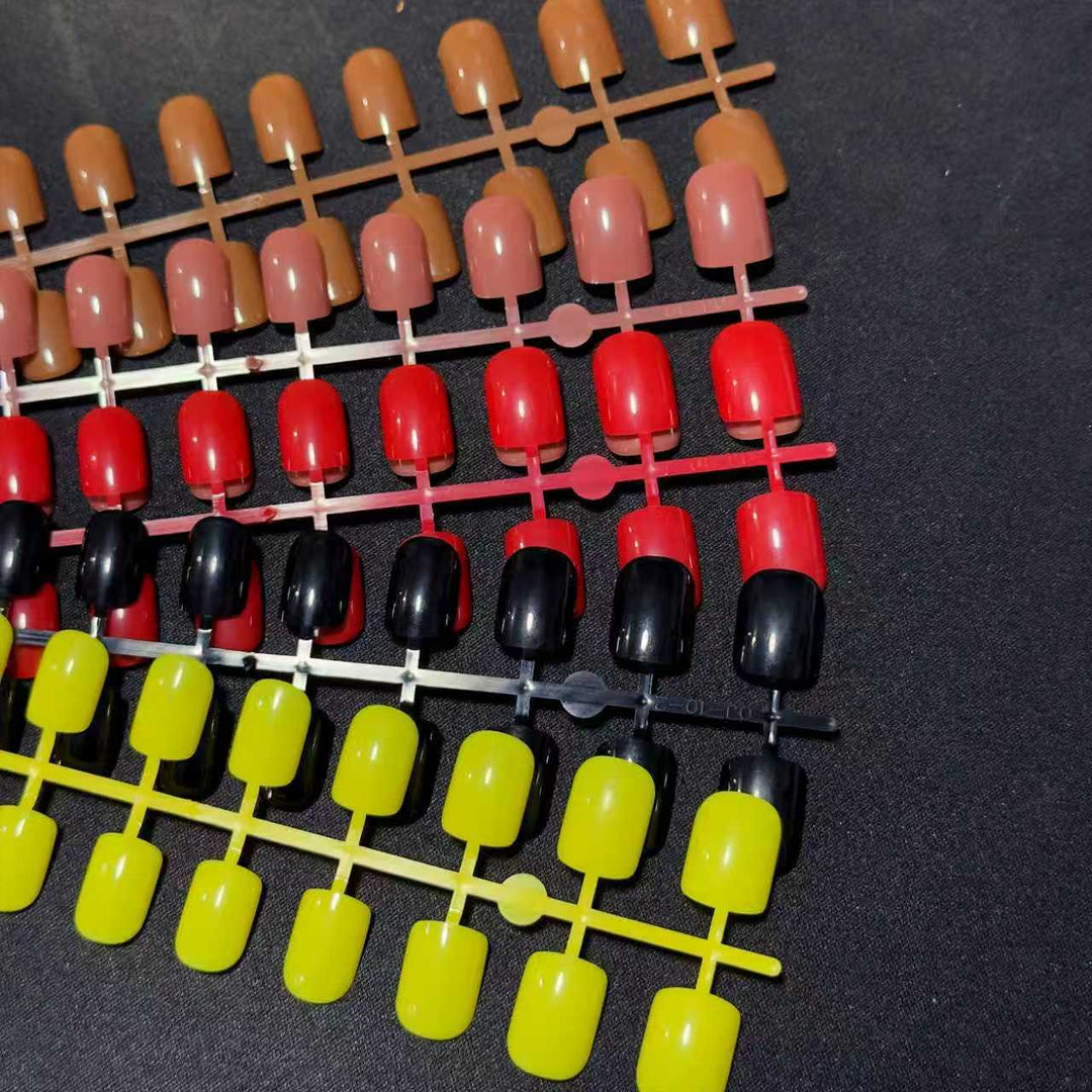 Elegant Press-On Nail Extensions Bowlift