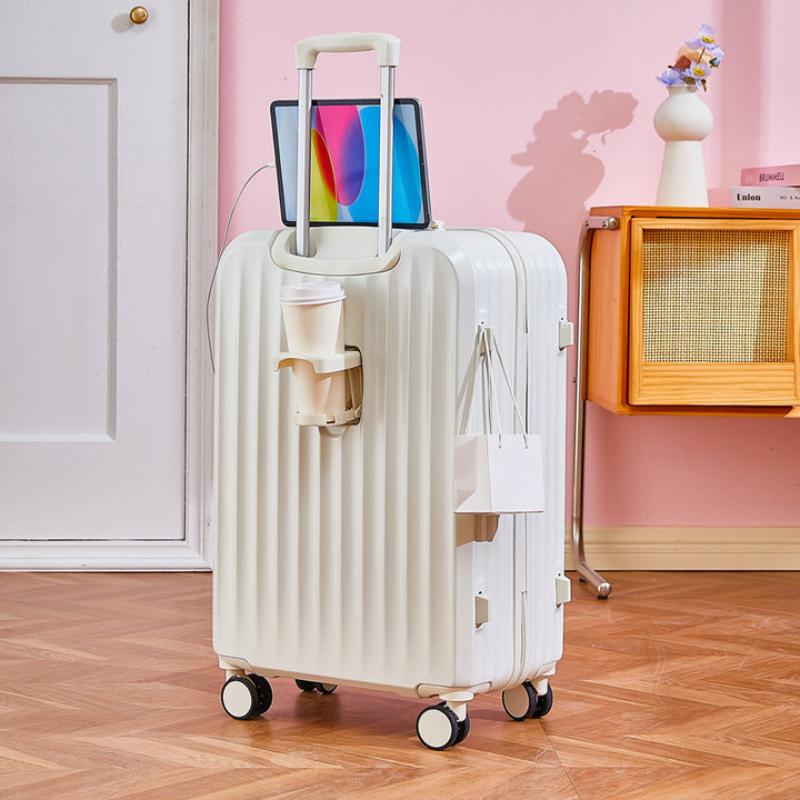 Smart Roller Luggage with Integrated USB Charging Port Bowlift