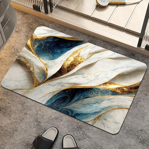Premium Abstract Design Shower Mat