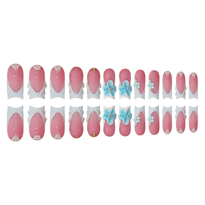 Decorative Acrylic Press-On Nail Art Bowlift
