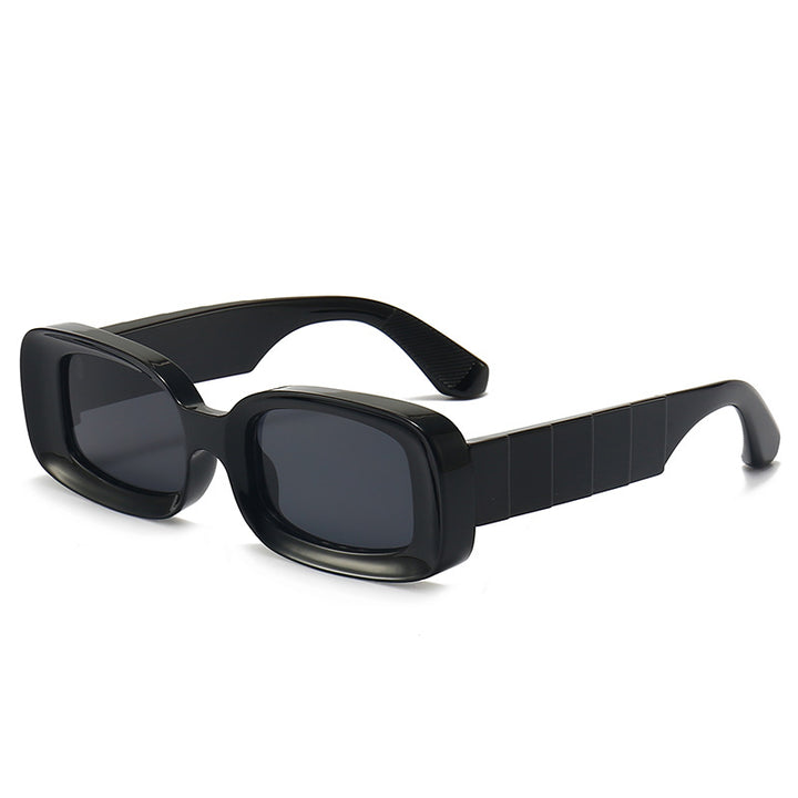 Women's Square Sunglasses with Transparent Frame Bowlift