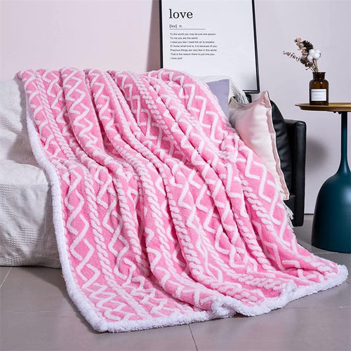 Women's Cozy and Soft Blanket with Unique Pattern Bowlift