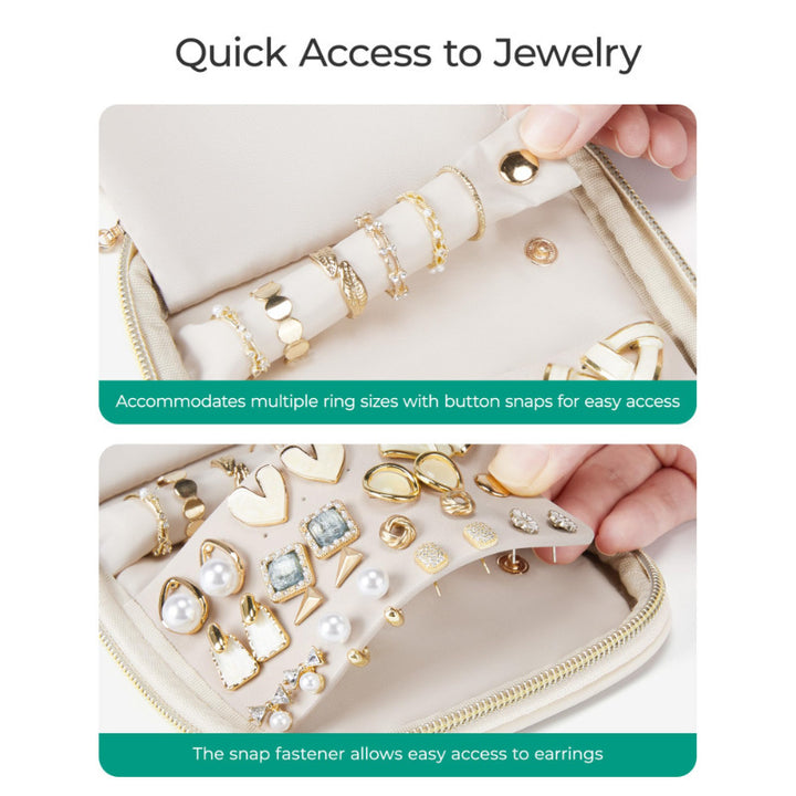Stylish and Compact Jewelry Storage Bag Bowlift