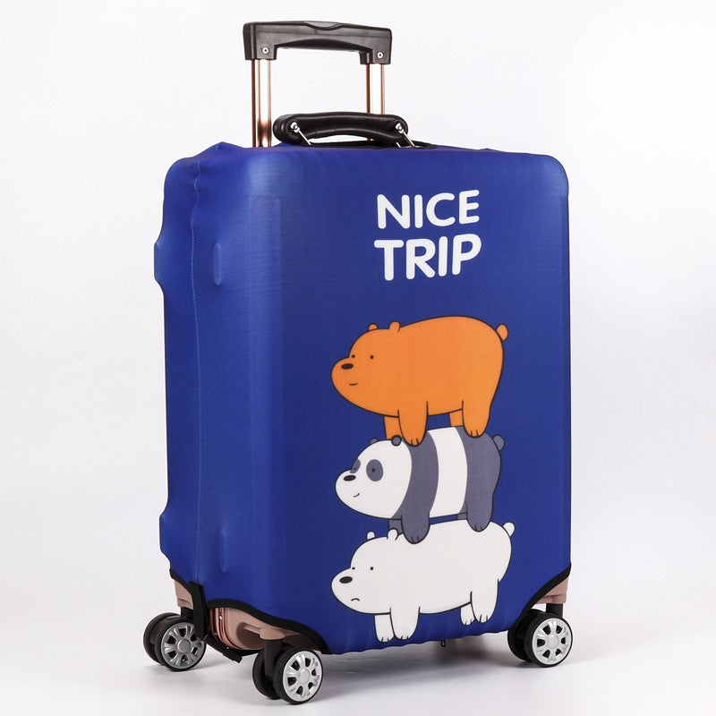 Patterned Hard Shell Luggage Bowlift