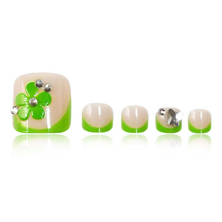 Decorative Toe Nail Art Extensions Bowlift